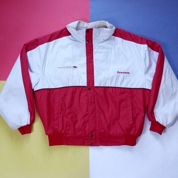 Vintage Exclusive Firestone PROMO Two-Tone PufferJacket